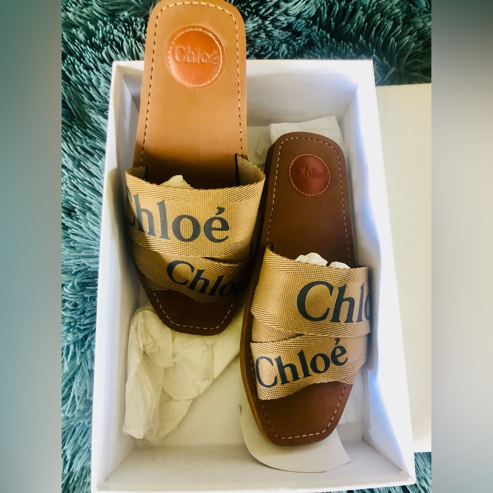 Chole Woody Slide Sandals